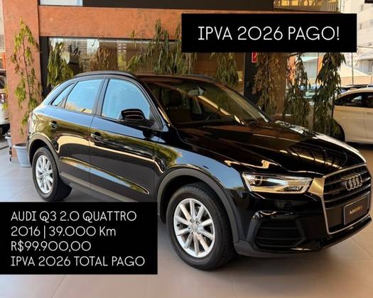 AUDI Q3 2.0 TFSI ATTRACTION QUATTRO 4P GASOLINA S TRONIC